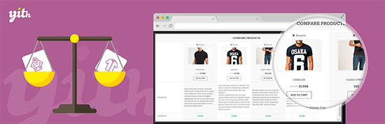 yith woocommerce compare plugin