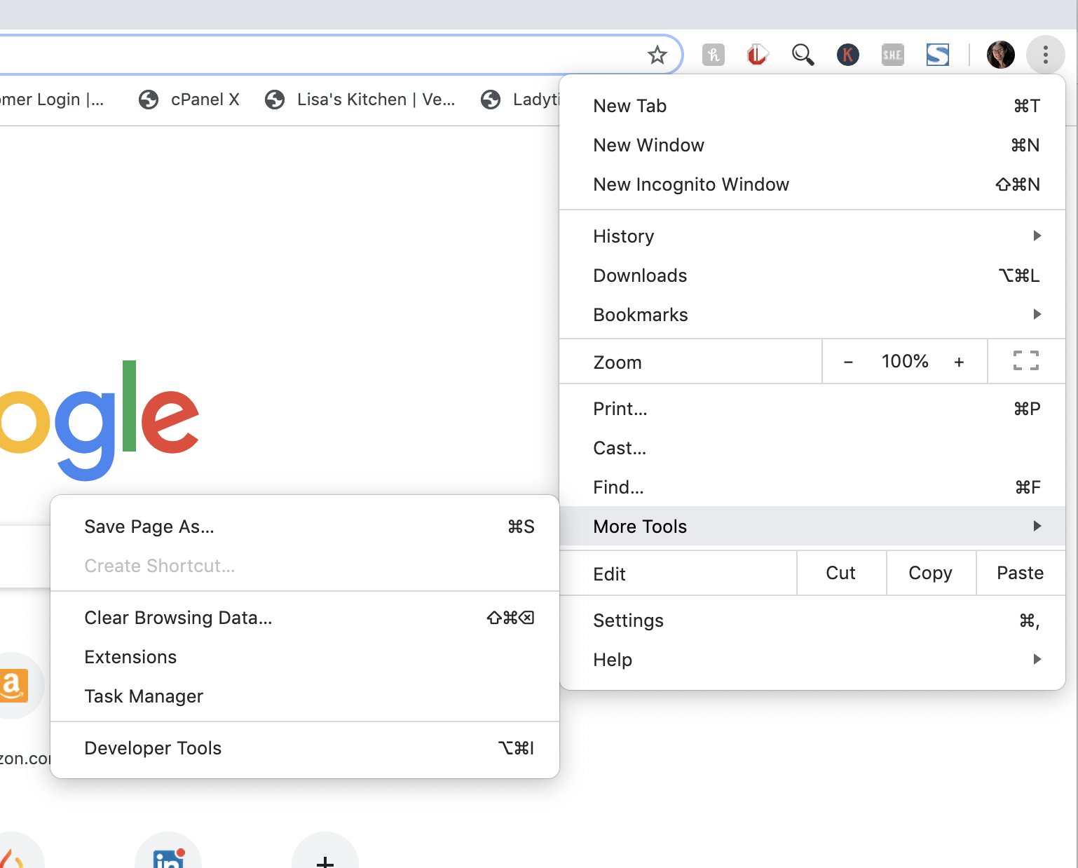 how to clear browser cache in google chrome