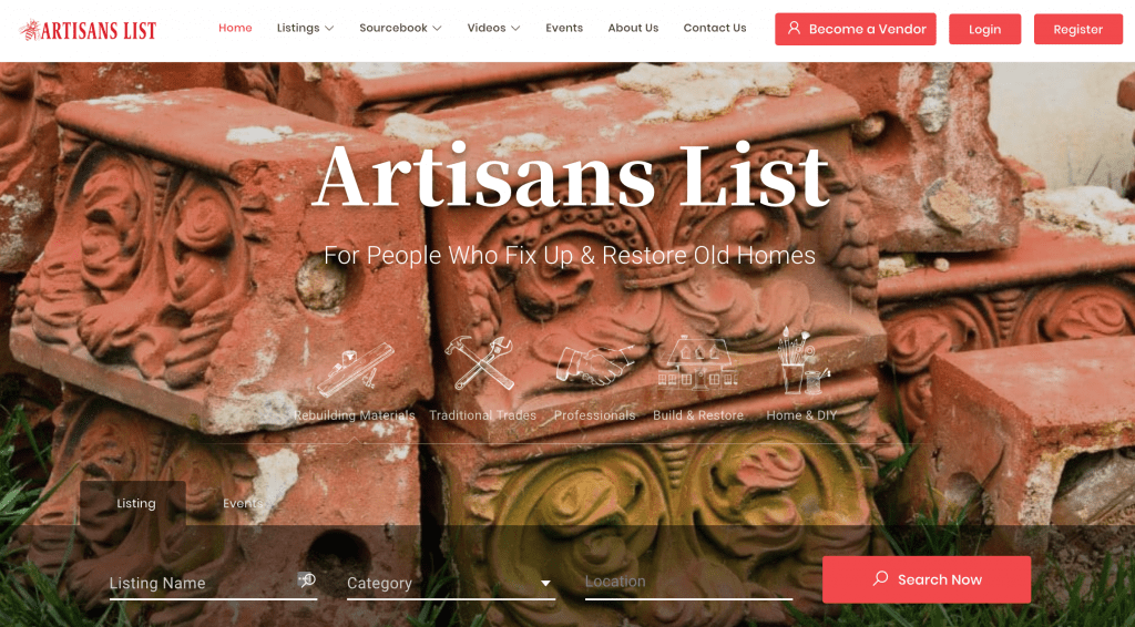 artisans list side hustle website