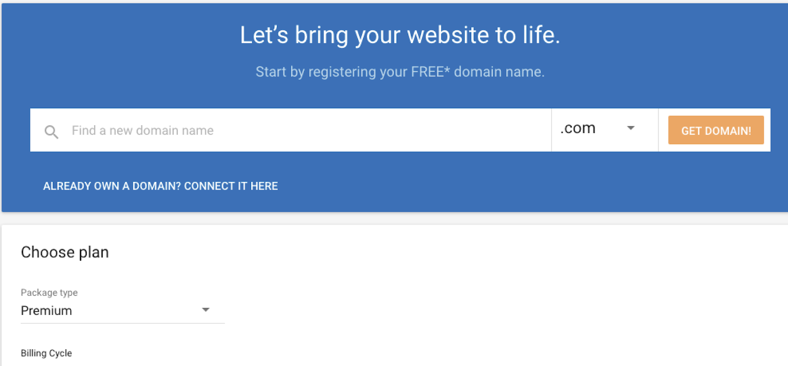 choose domain name for music website