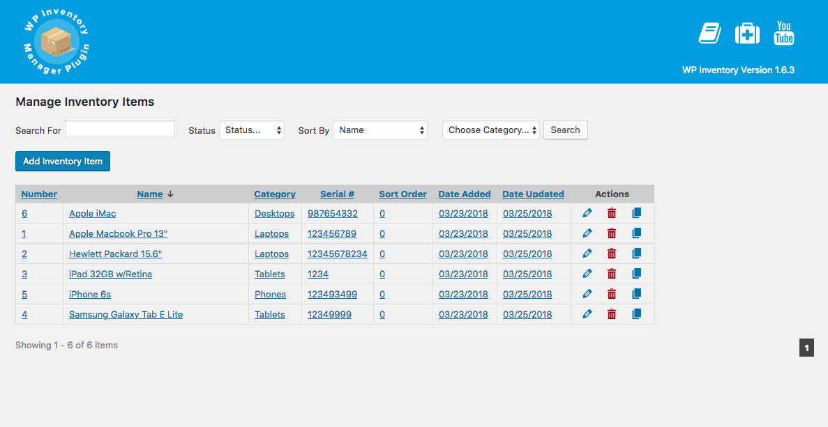 wp inventory manager plugin for wordpress