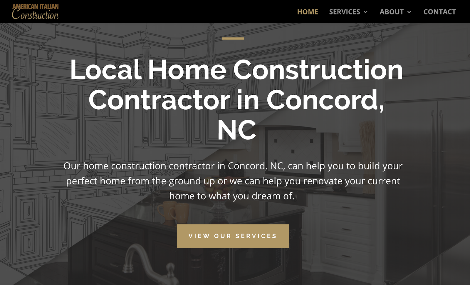 american italian construction side hustle website