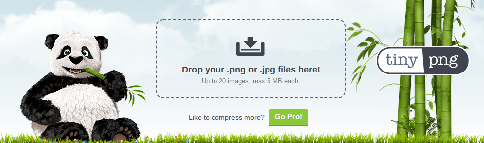 compress website images with tinypng