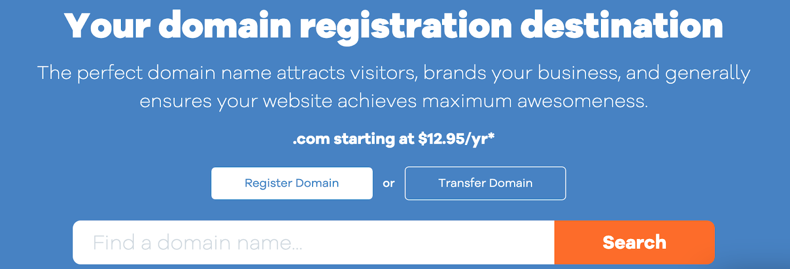 register domain name at hostgator