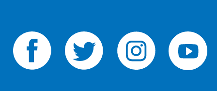 social media follow buttons