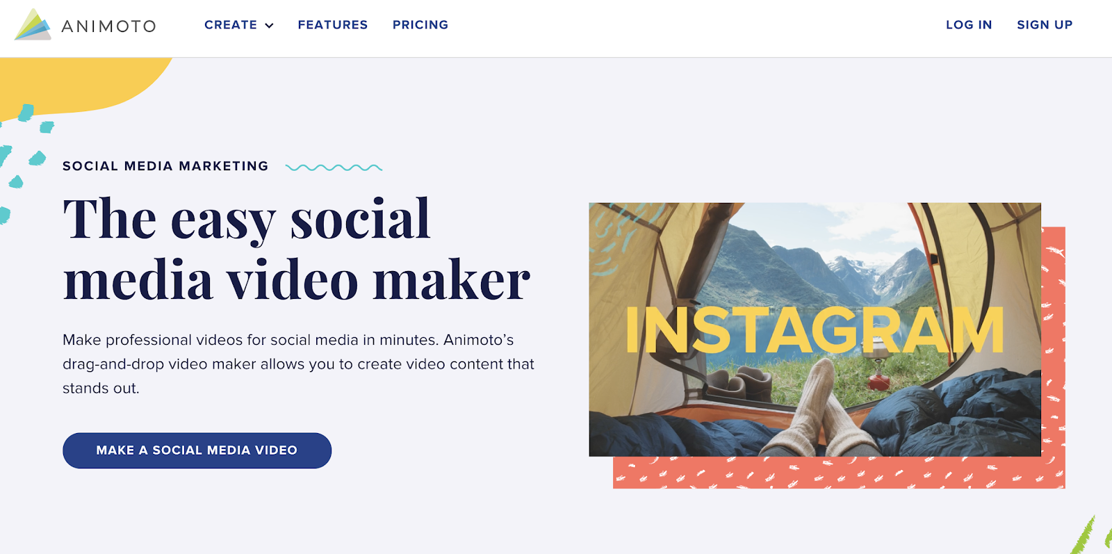 animoto social media video maker tool