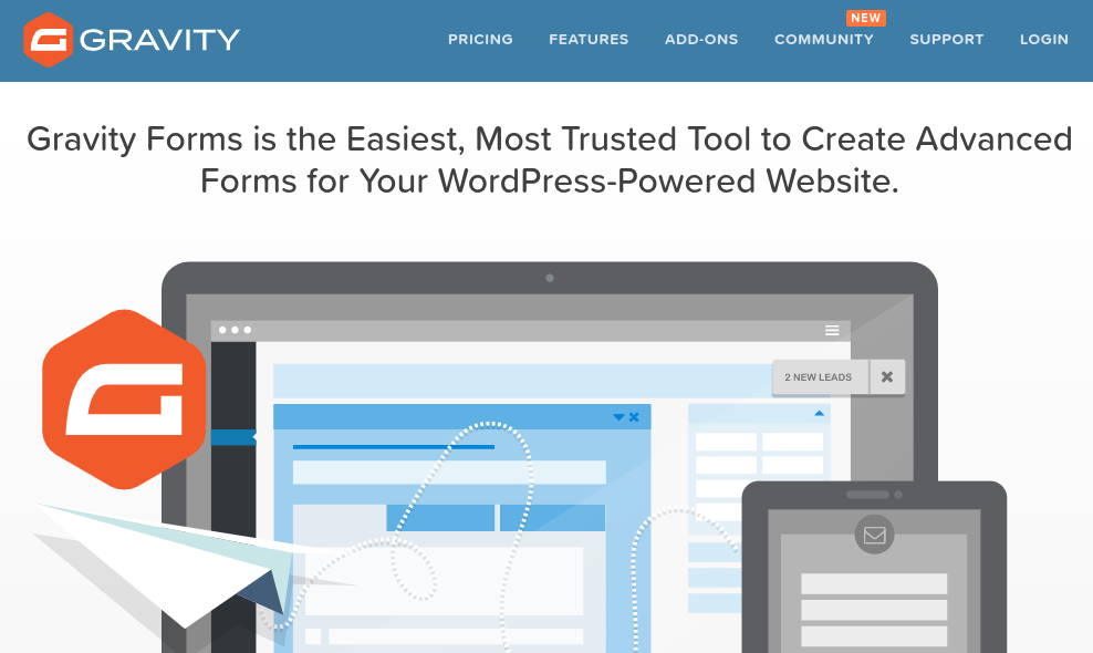 gravity forms wordpress survey plugin