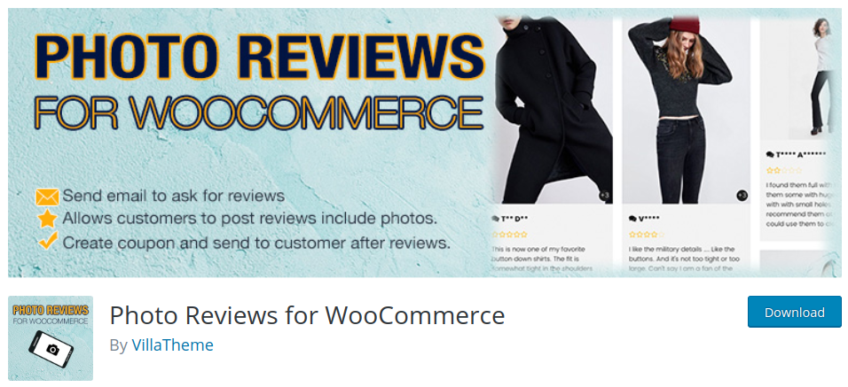 photo reviews for woocommerce plugin