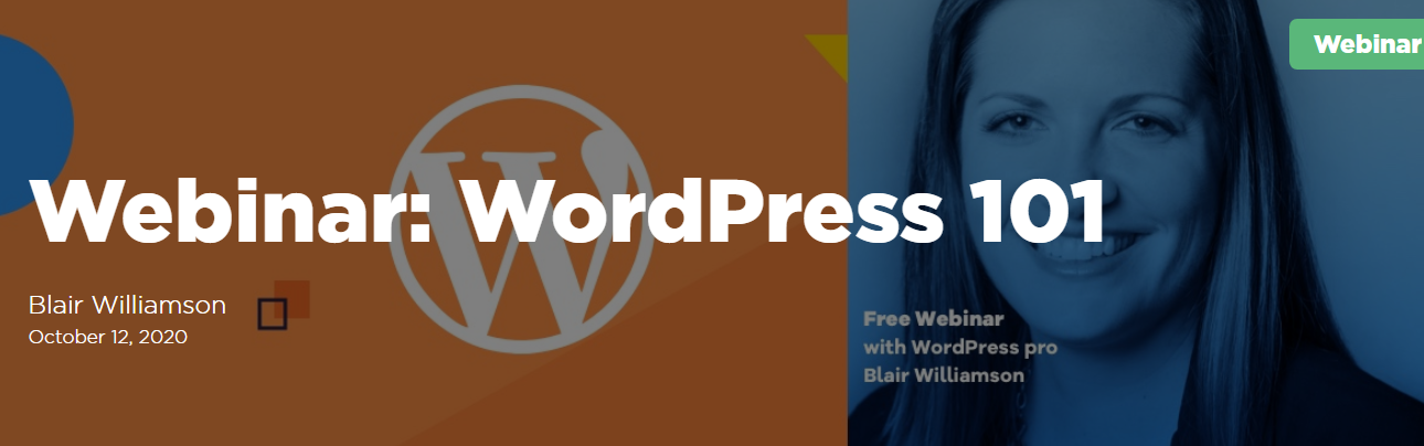 wordpress webinar with expert host