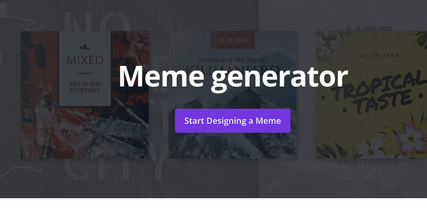 design a meme in canva