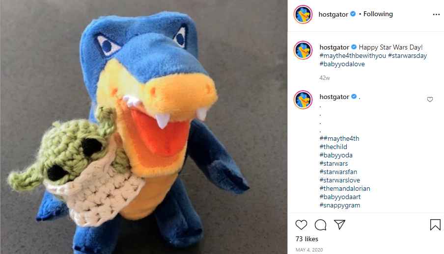 hostgator swag giveaway on instagram