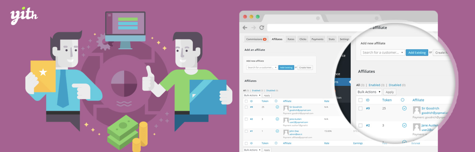 YITH WooCommerce Affiliates plugin