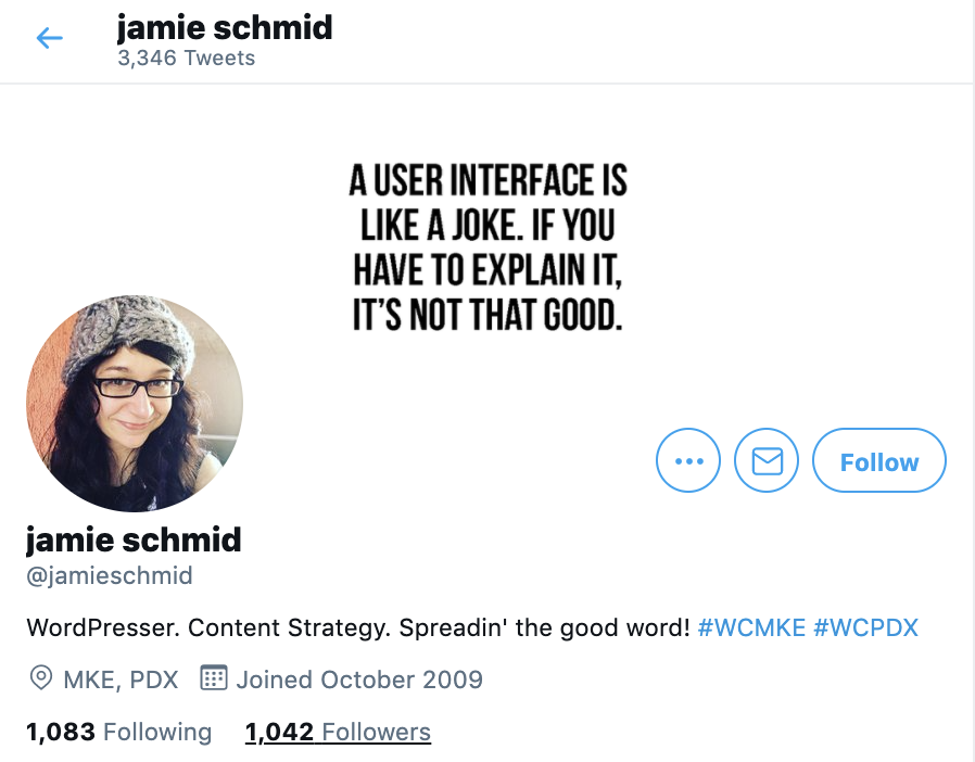 jamie schmid twitter