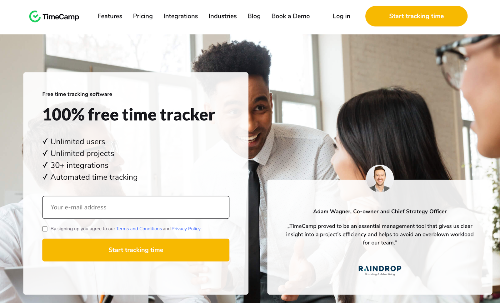 timecamp time tracking software for freelancers